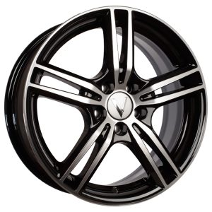 R16″6.5 CB67.1 5″114.3 ET45 Вектор B223 Алмаз черный 22307 AB