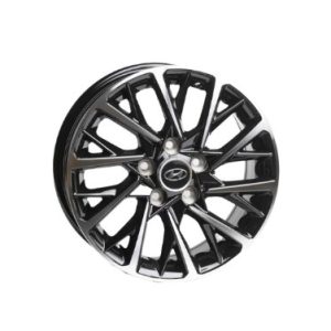 R16″6.5 5″114.3 CB67.1 ET46 HND16001 Gloss Black Machine Face