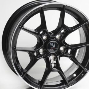 R16″7  4″100 CB73.1 ET35 Koko SL552 black lip