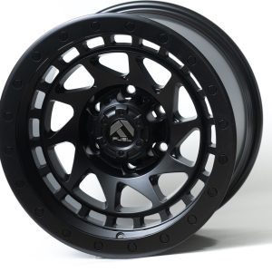 R16 8.5j 6×139.7 CB110 ET0 Kipardo KF5106 matt black revets