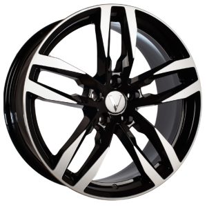 R19 8j 5×114.3 dia60.1 ET30 Вектор 220 алмаз черный 22012АВ
