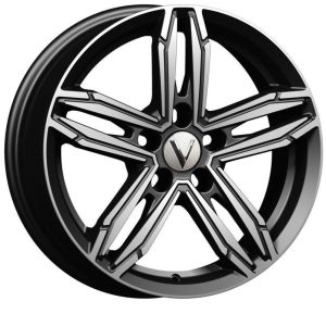 R16 6.5j 5×114.3 CB67.1 ET45 Вектор В256 алмаз черный 25605AB