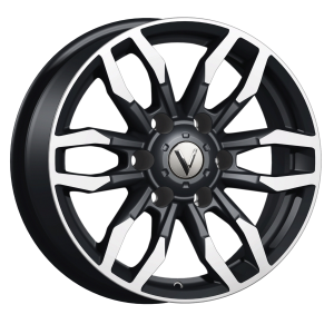 R17 7.5j 6×139.7 CB106.1 ET25 Вектор 228 Алмаз черный 22800AB