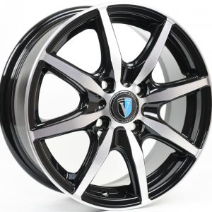 R14 5.5j 4×100 et43 dia67.1 VENTI АЗОВ-ТЭК 1415 BD-черный с проточкой